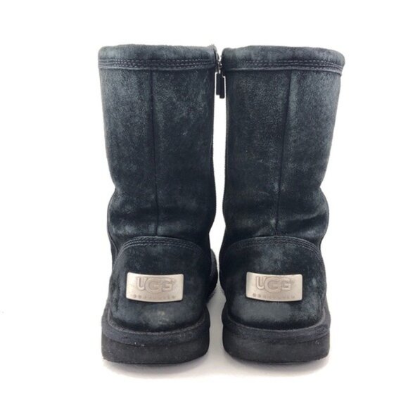 UGG Roslyn Black Sheepskin Winter Boots 7 - Picture 6 of 14